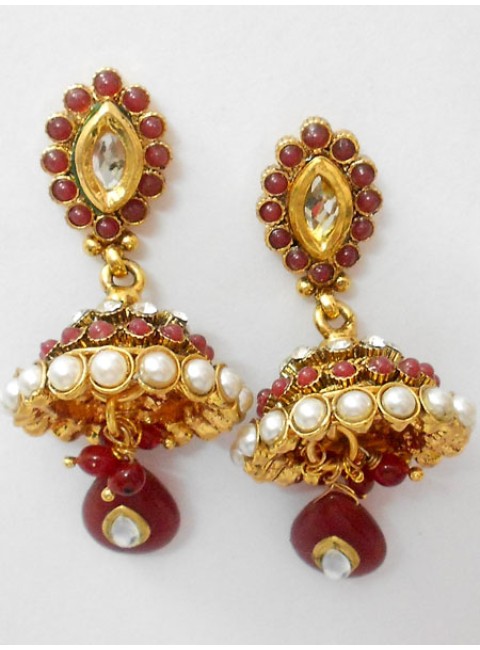 Polki Earrings